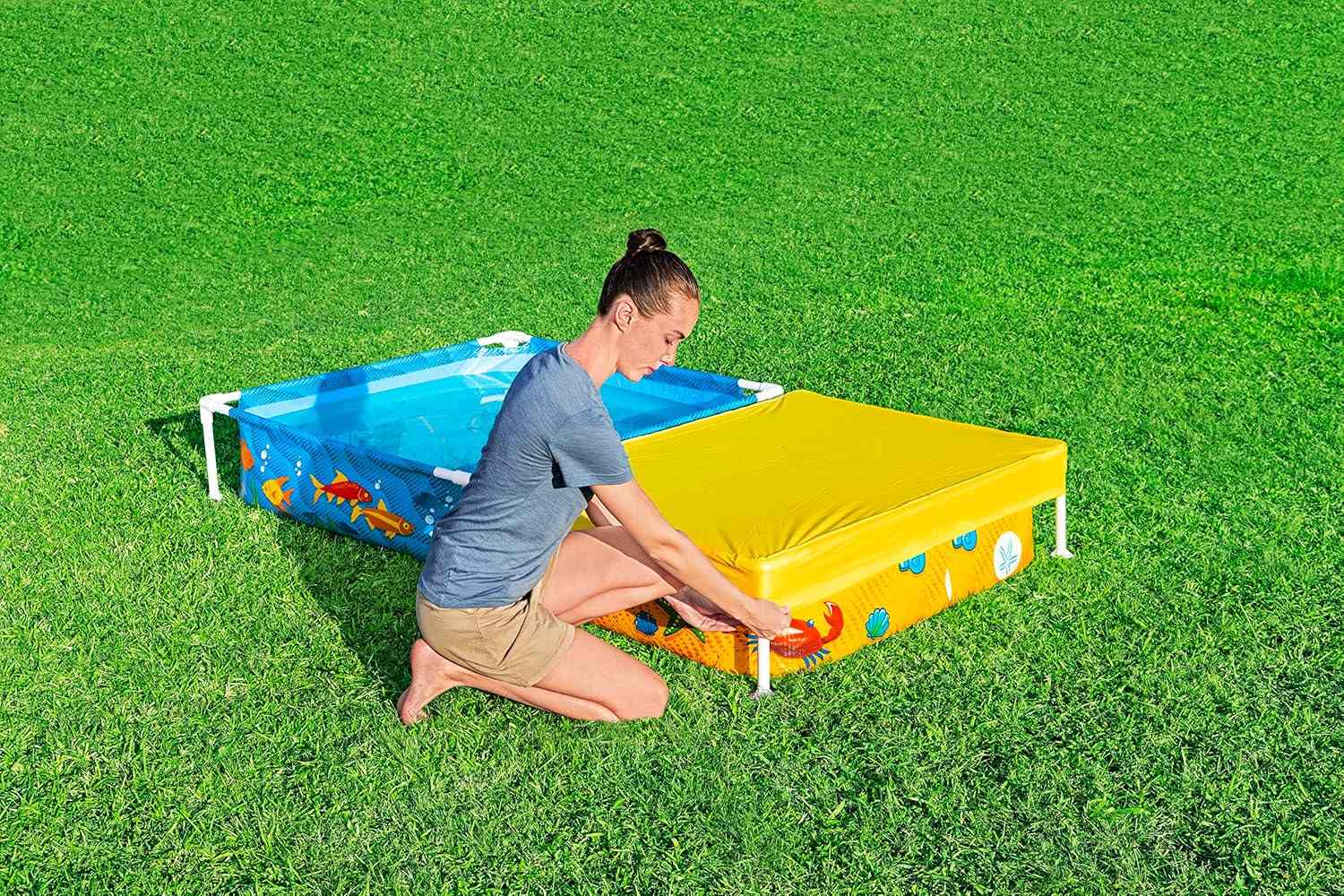 Bestway Dětský bazének s pískovištěm 561CF 213 x 122 x 30,5 cm 6